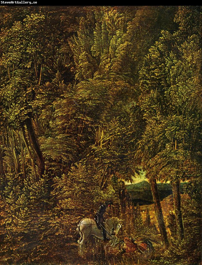 Albrecht Altdorfer St George and the Dragon